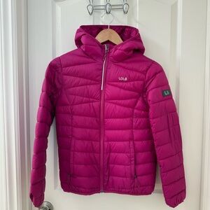 Lole Fuchsia Quilted Jacket